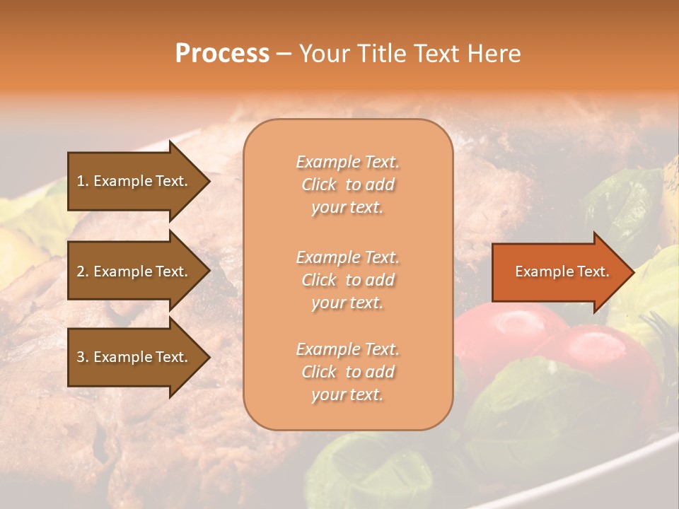 Dining Roast Grilled PowerPoint Template