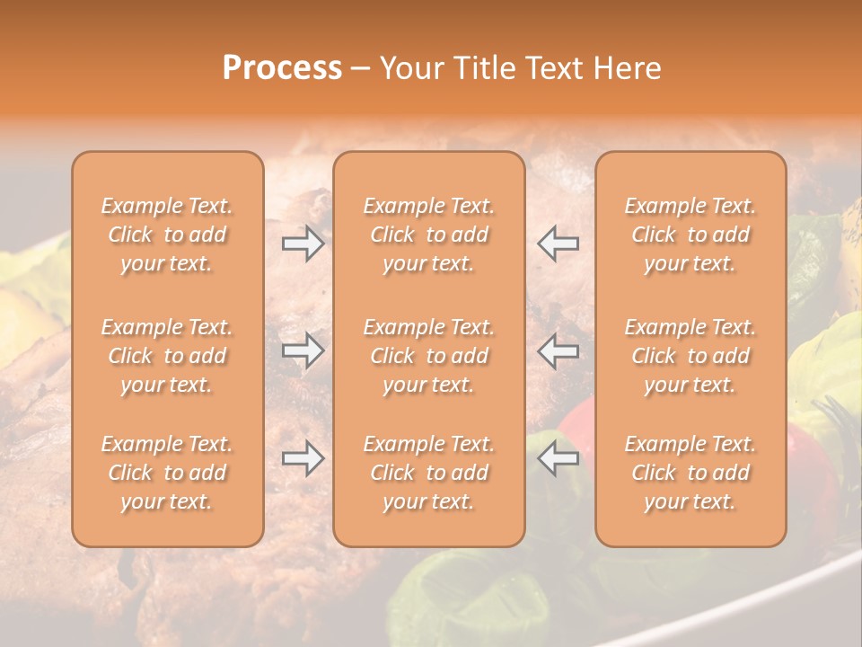 Dining Roast Grilled PowerPoint Template