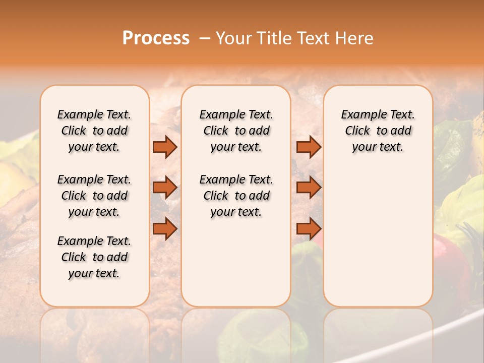 Dining Roast Grilled PowerPoint Template