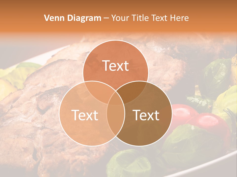 Dining Roast Grilled PowerPoint Template