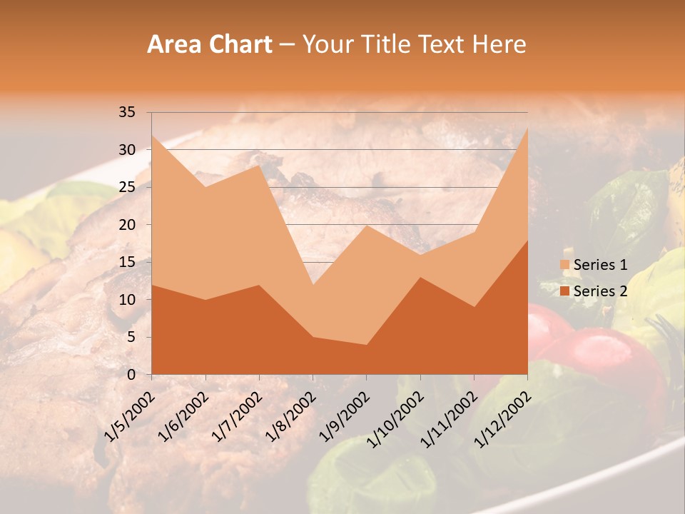 Dining Roast Grilled PowerPoint Template