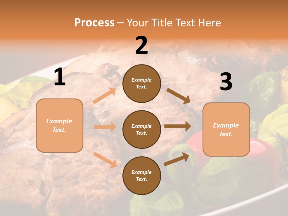 Dining Roast Grilled PowerPoint Template