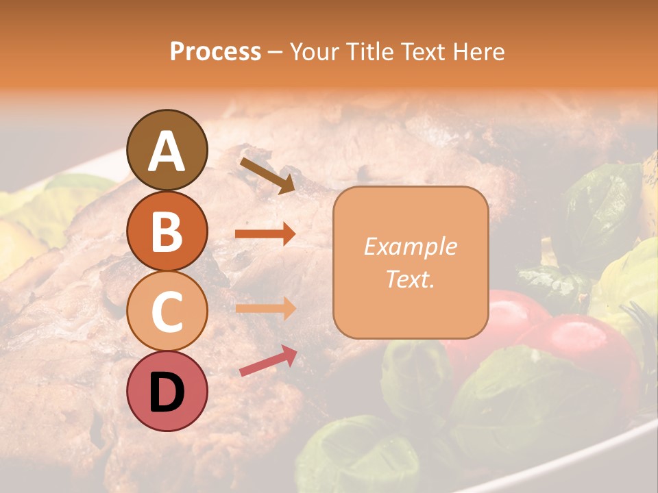 Dining Roast Grilled PowerPoint Template