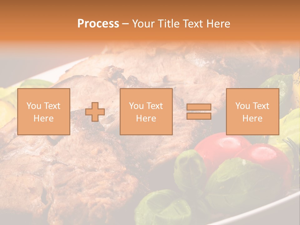 Dining Roast Grilled PowerPoint Template