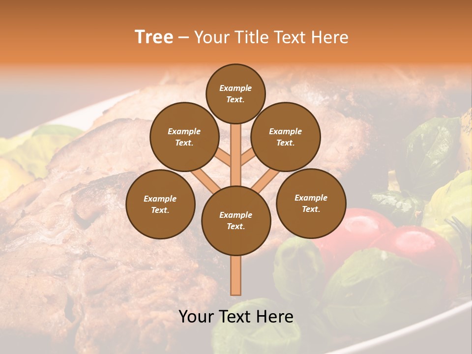 Dining Roast Grilled PowerPoint Template