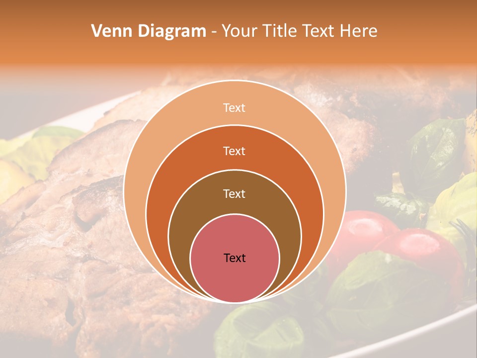 Dining Roast Grilled PowerPoint Template