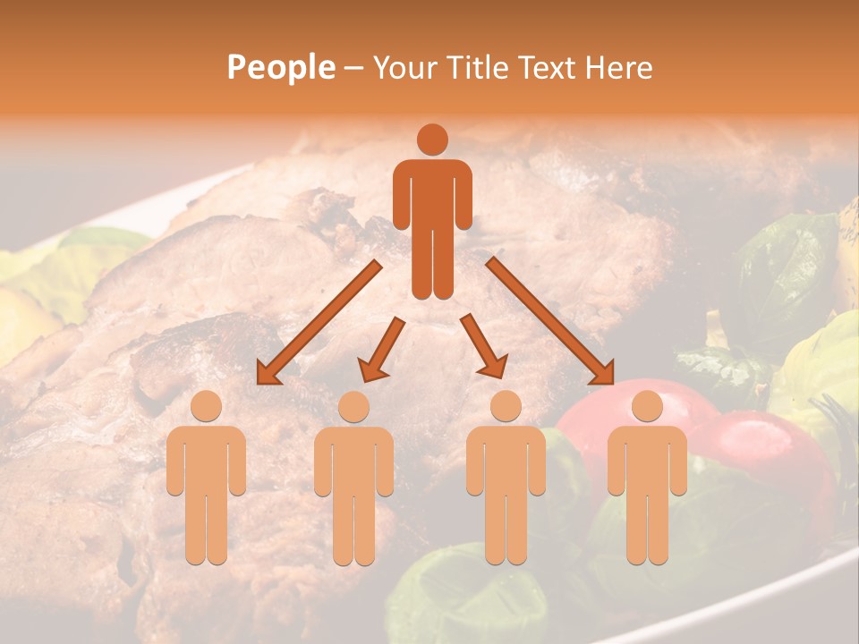Dining Roast Grilled PowerPoint Template