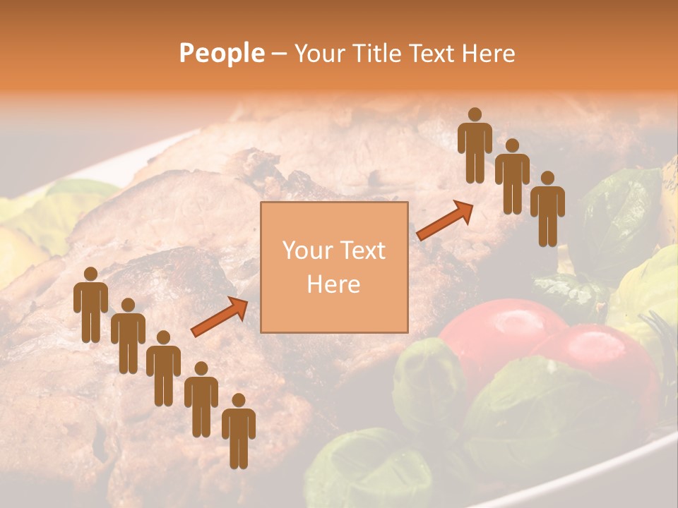 Dining Roast Grilled PowerPoint Template