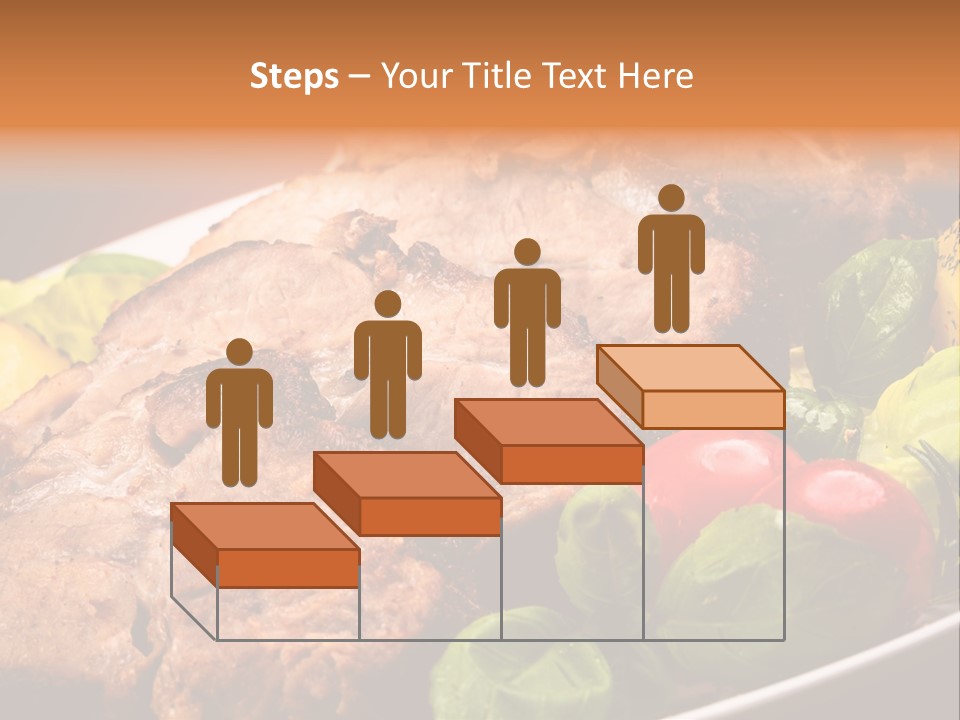 Dining Roast Grilled PowerPoint Template