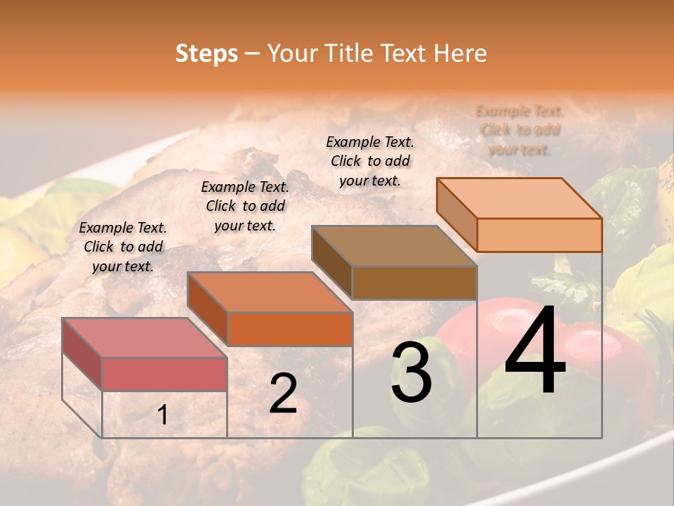 Dining Roast Grilled PowerPoint Template