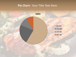 Grill Chop Portion PowerPoint Template