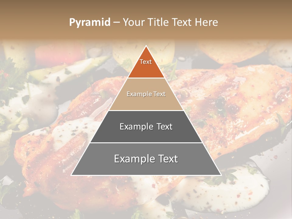 Grill Chop Portion PowerPoint Template