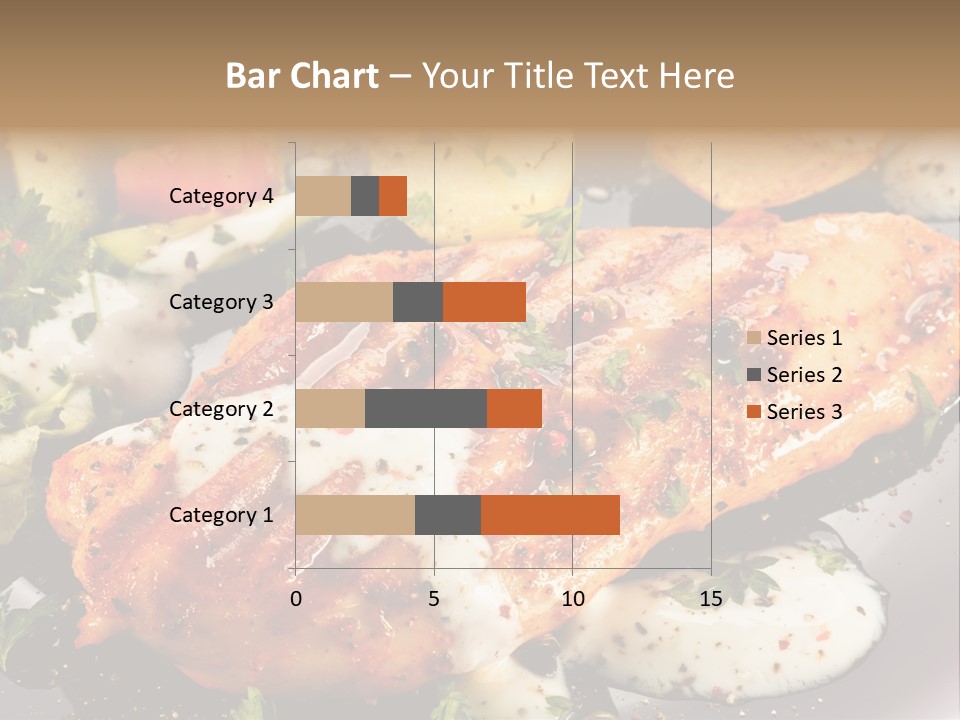 Grill Chop Portion PowerPoint Template