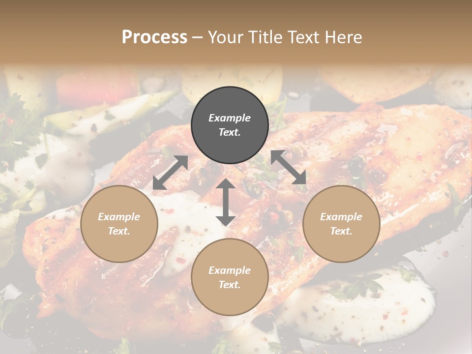 Grill Chop Portion PowerPoint Template