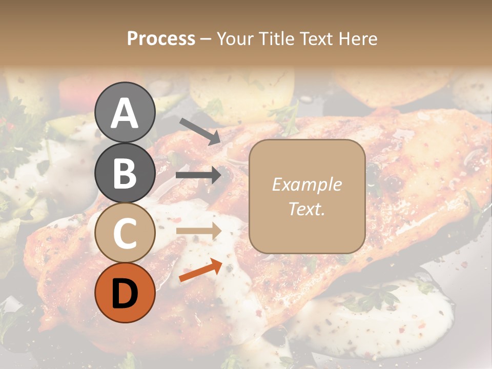 Grill Chop Portion PowerPoint Template