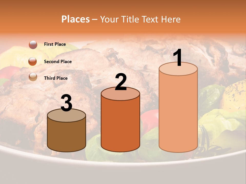 Dish Dinner Basil PowerPoint Template