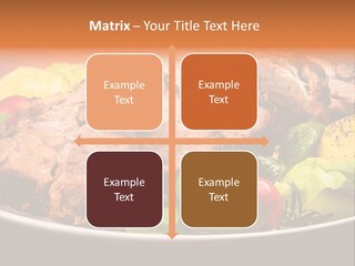 Dish Dinner Basil PowerPoint Template