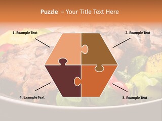 Dish Dinner Basil PowerPoint Template