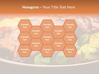 Dish Dinner Basil PowerPoint Template