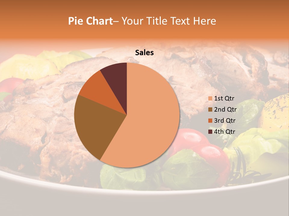 Dish Dinner Basil PowerPoint Template