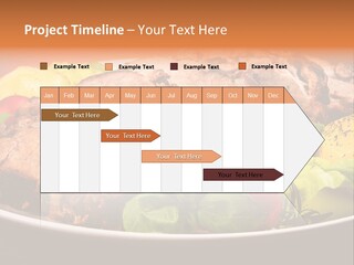 Dish Dinner Basil PowerPoint Template