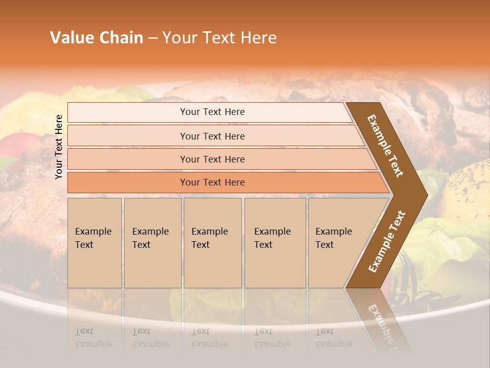 Dish Dinner Basil PowerPoint Template