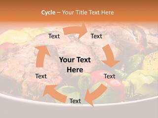 Dish Dinner Basil PowerPoint Template