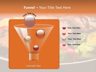 Dish Dinner Basil PowerPoint Template