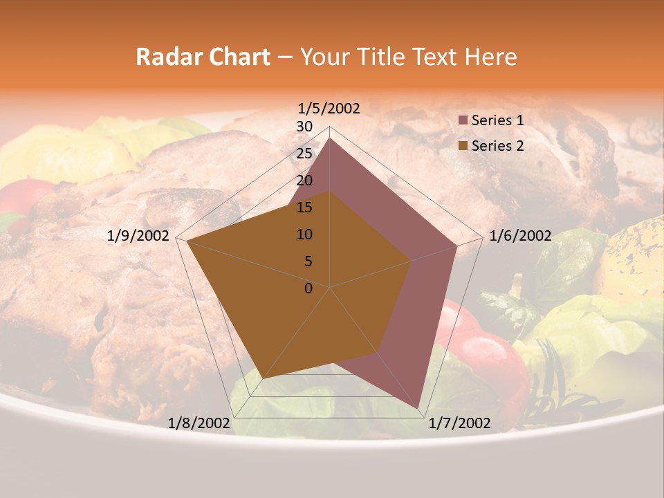Dish Dinner Basil PowerPoint Template
