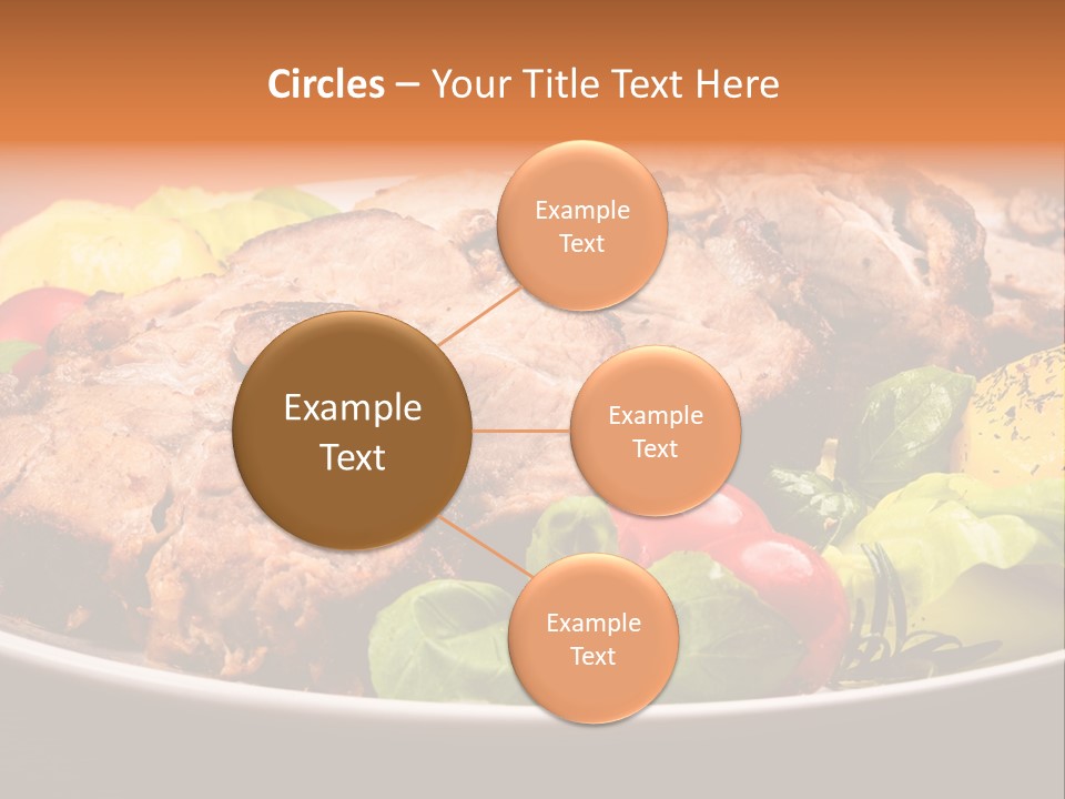 Dish Dinner Basil PowerPoint Template