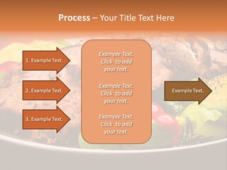 Dish Dinner Basil PowerPoint Template