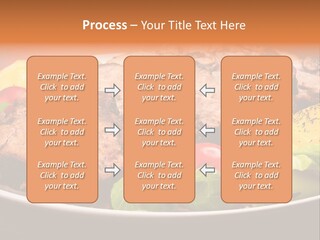 Dish Dinner Basil PowerPoint Template