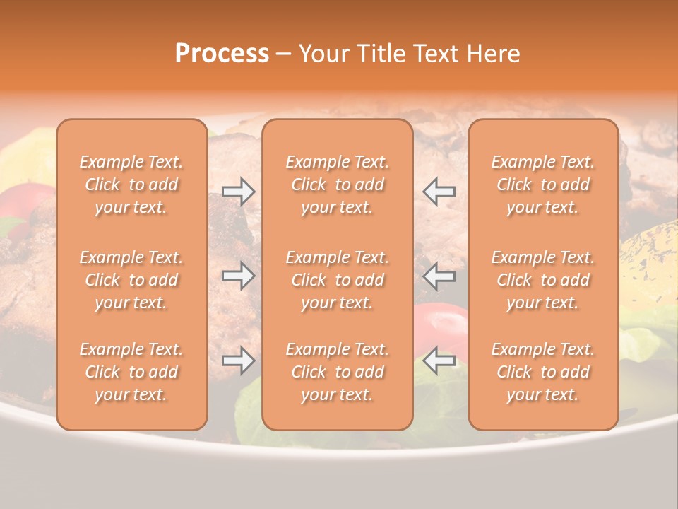 Dish Dinner Basil PowerPoint Template