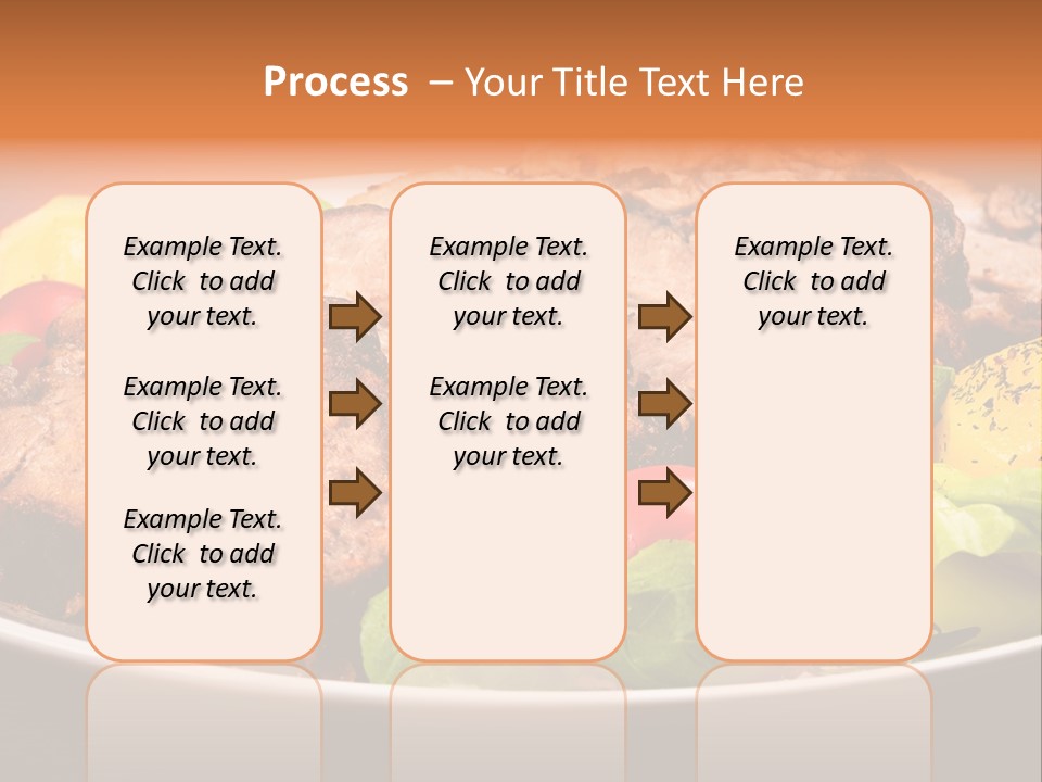 Dish Dinner Basil PowerPoint Template