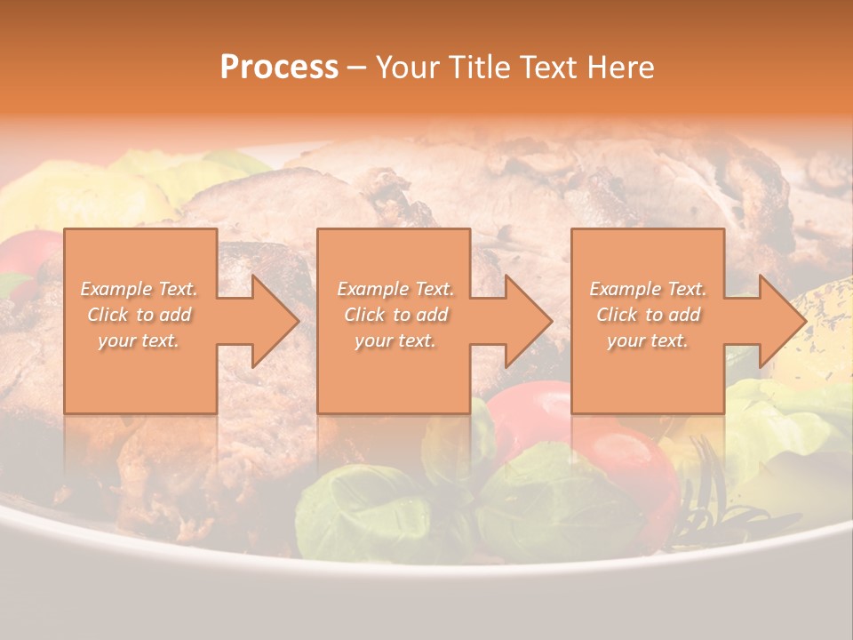 Dish Dinner Basil PowerPoint Template