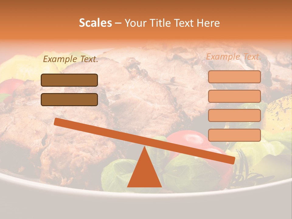 Dish Dinner Basil PowerPoint Template