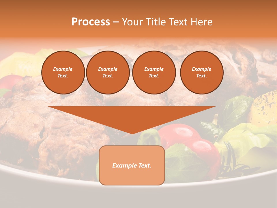 Dish Dinner Basil PowerPoint Template