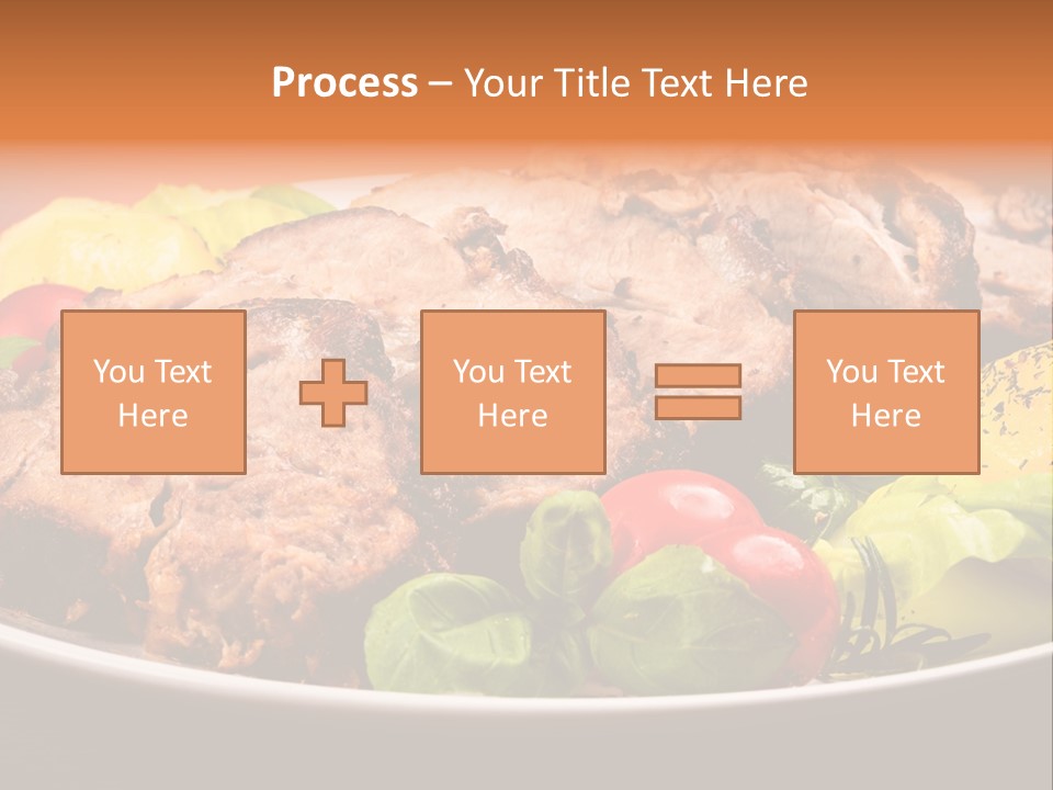 Dish Dinner Basil PowerPoint Template