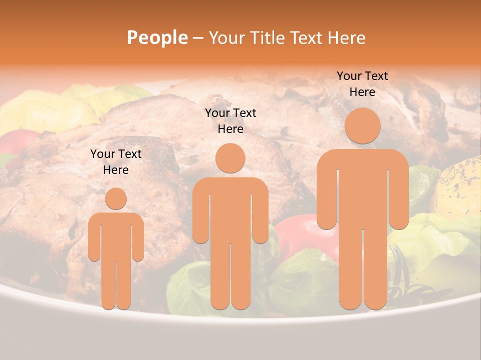 Dish Dinner Basil PowerPoint Template