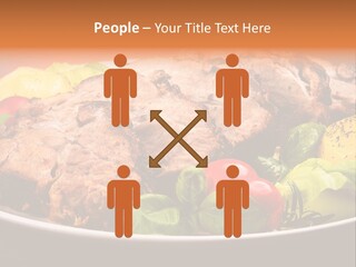 Dish Dinner Basil PowerPoint Template