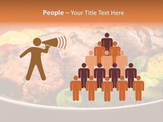 Dish Dinner Basil PowerPoint Template