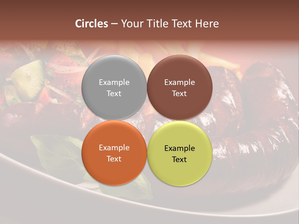 Salad Basil Nutrition PowerPoint Template