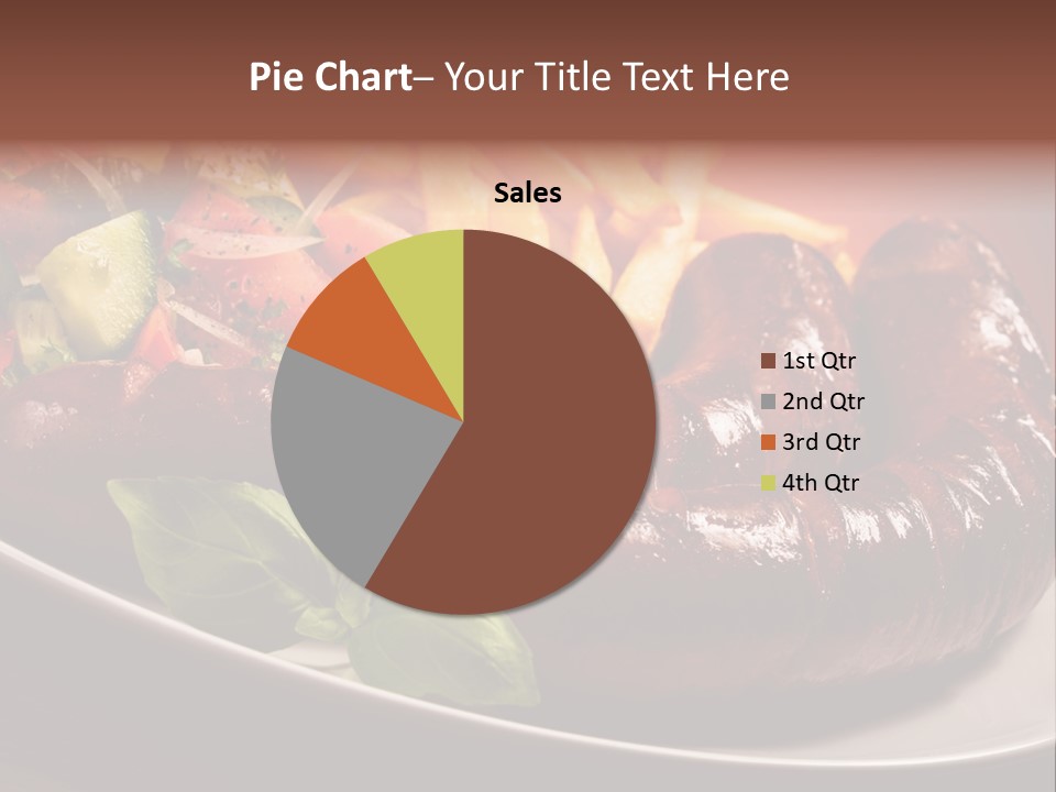 Salad Basil Nutrition PowerPoint Template