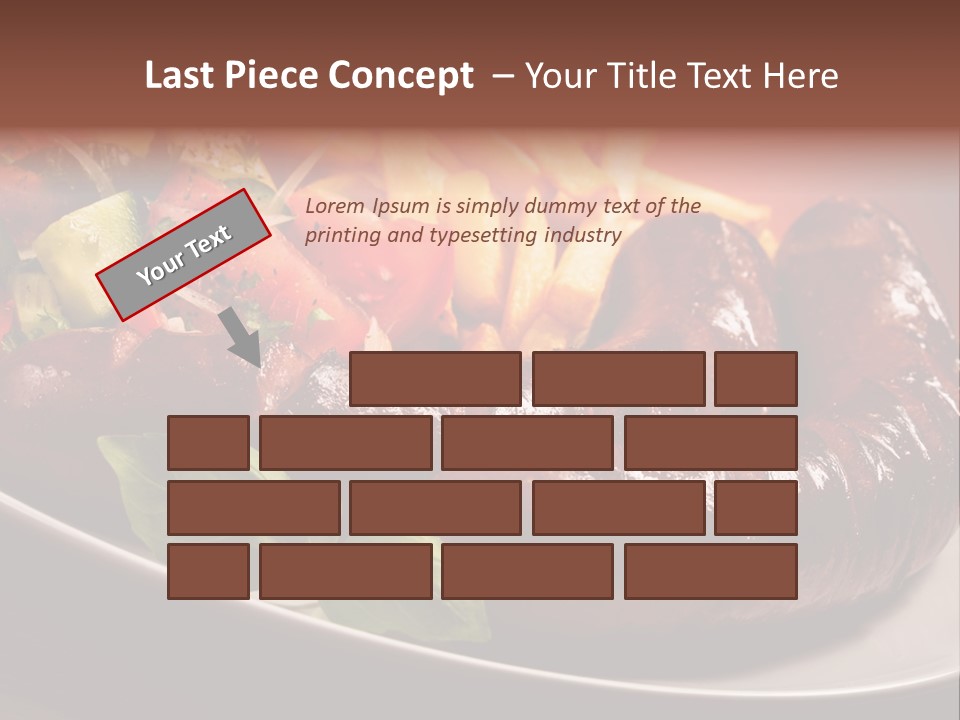 Salad Basil Nutrition PowerPoint Template