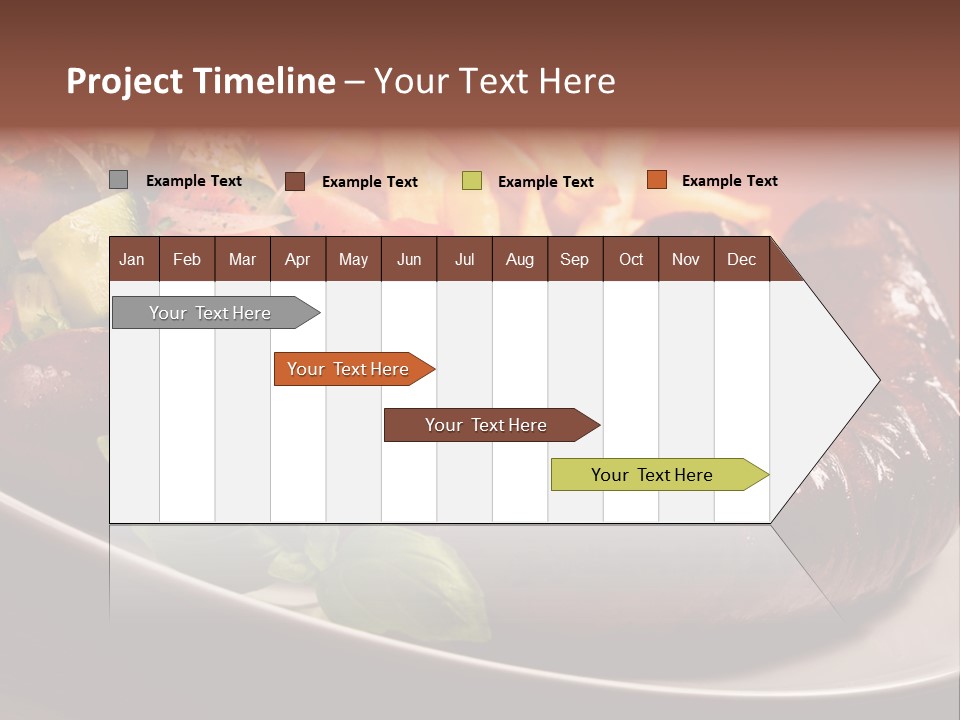 Salad Basil Nutrition PowerPoint Template
