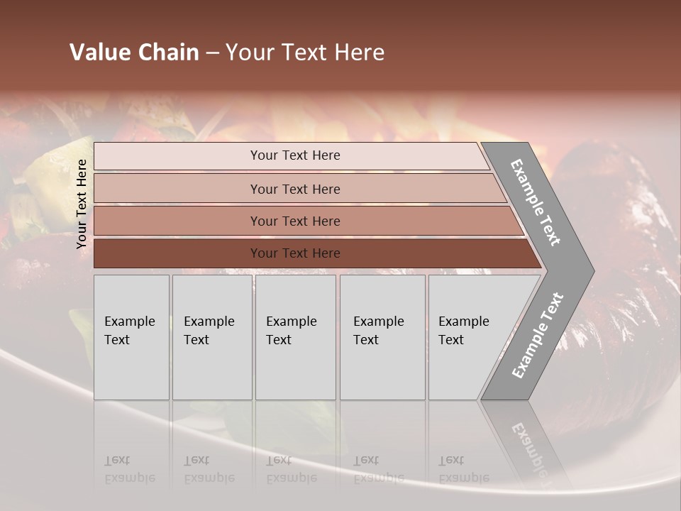 Salad Basil Nutrition PowerPoint Template