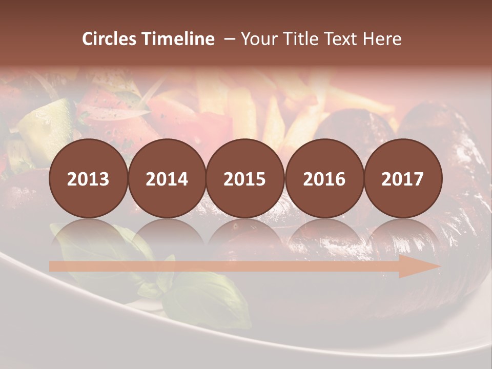 Salad Basil Nutrition PowerPoint Template