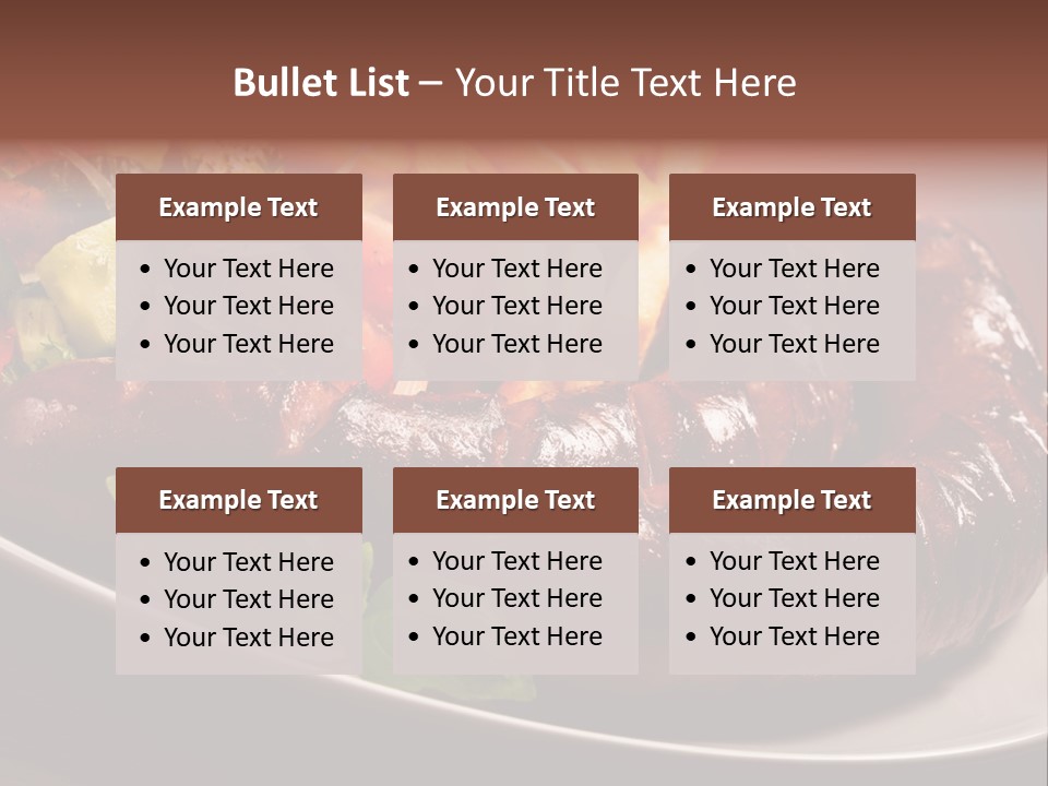 Salad Basil Nutrition PowerPoint Template