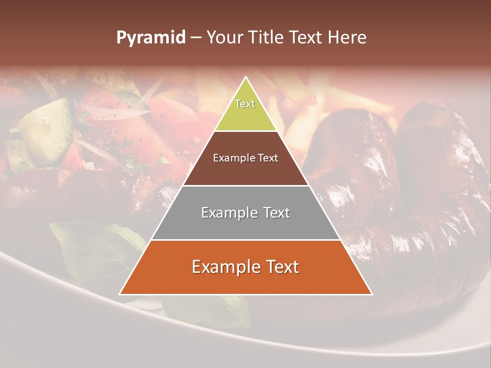 Salad Basil Nutrition PowerPoint Template