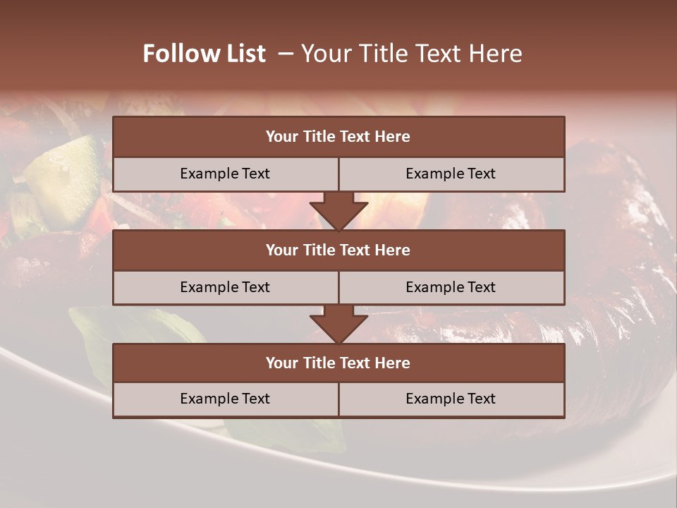 Salad Basil Nutrition PowerPoint Template